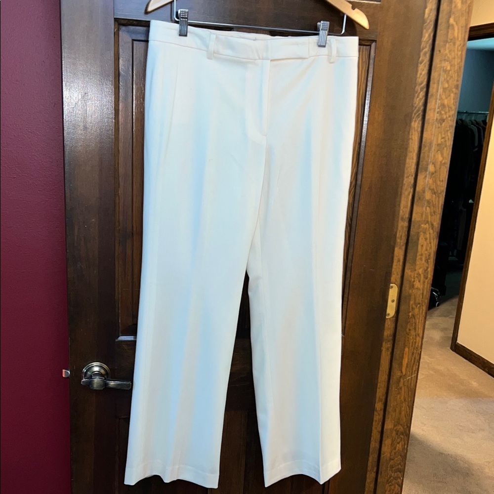 Talbots Cream Heritage Pants - Picture 3 of 5